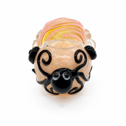 Octopus Invasion Honey Coil High Quality Glass Hand Pipe 4.5 Inch