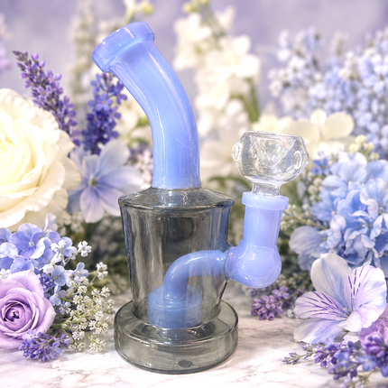 [3PC Bundle] Smoke Citrus Mix Disc Perc Water Pipe Set 6 Inches