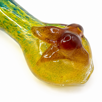 [2PC Bundle] Sunset Garden Glass Hand Pipe Set Assorted Colors - 4 inch