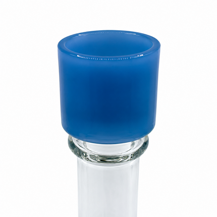 Sky Blue Lagoon 14mm Mini Beaker Glass Water Pipe Straight Neck