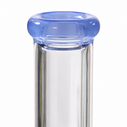 Light Blue Accent Beaker Glass Water Pipe Ice Catcher 14mm Bowl 10.5 inch