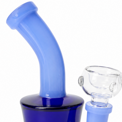 [2PC Bundle] Midnight Frost + Emerald Pearl Bong Disc Perc 6 Inch